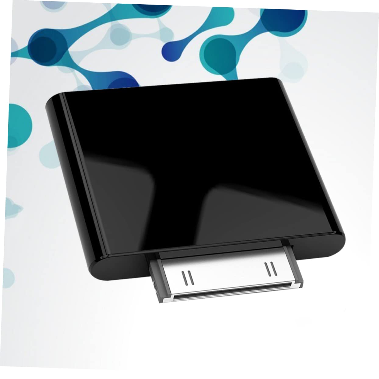 STOBOK Drahtloser Aux-Transmitter -Sender Drahtloser Lautsprecheradapter Kompatibel mit iPhone Computer-sprachbox-Transmitter für Zuhause und Auto Schwarz