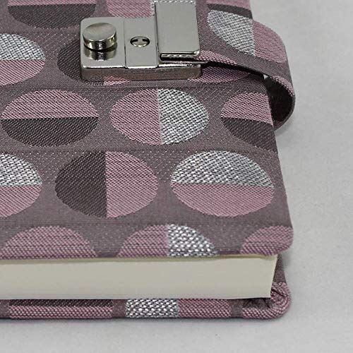 Journal intime avec cadenas vieux rose Modèle Swing pour secrets