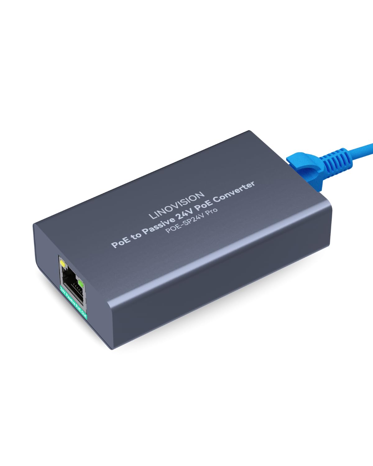 LINOVISION IEEE802.3af/at PoE to Passive 24V PoE Converter
