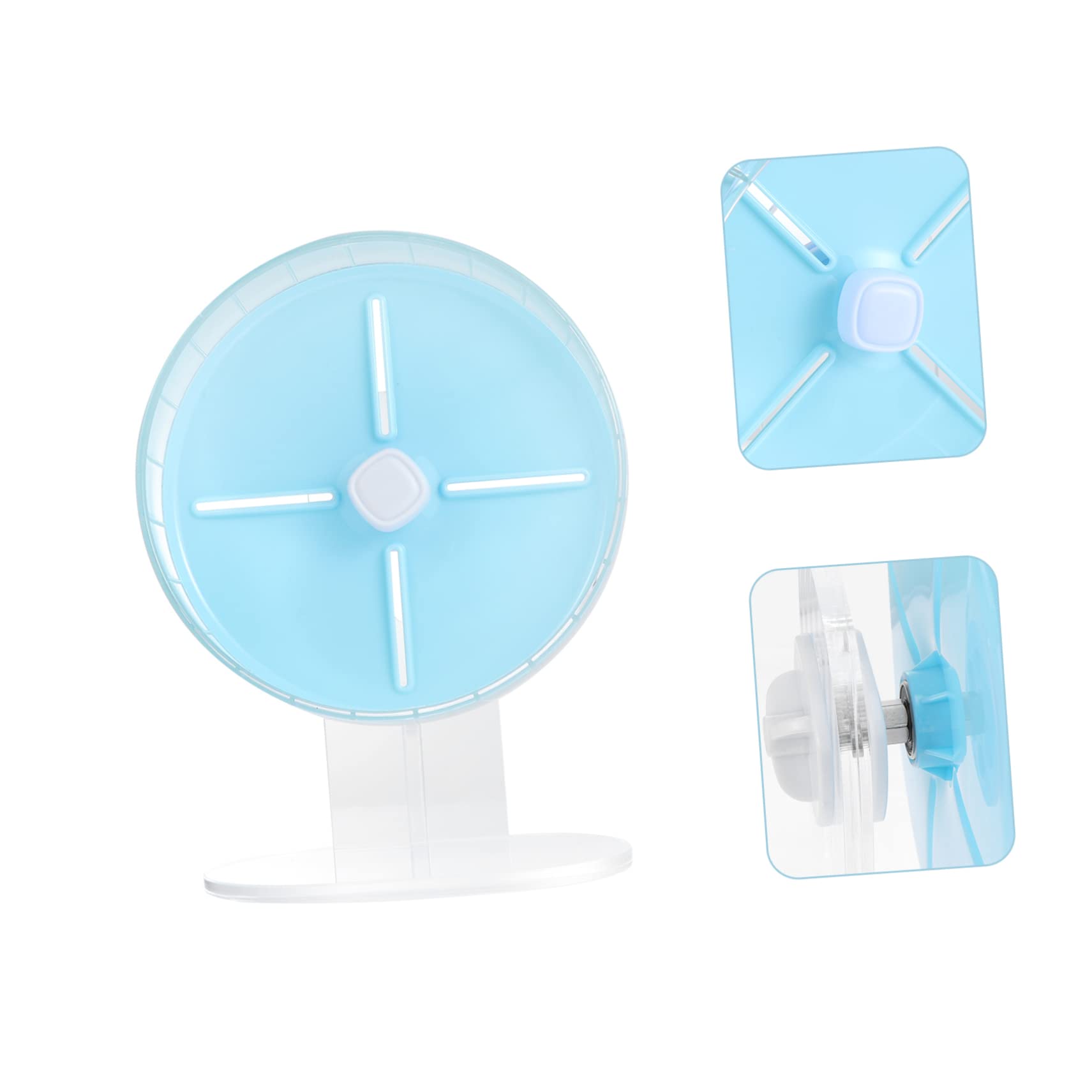 Beavorty 1pièce Roulette De Course Silencieuse pour Hamster avec Base Jouet Sportif pour Petits Animaux