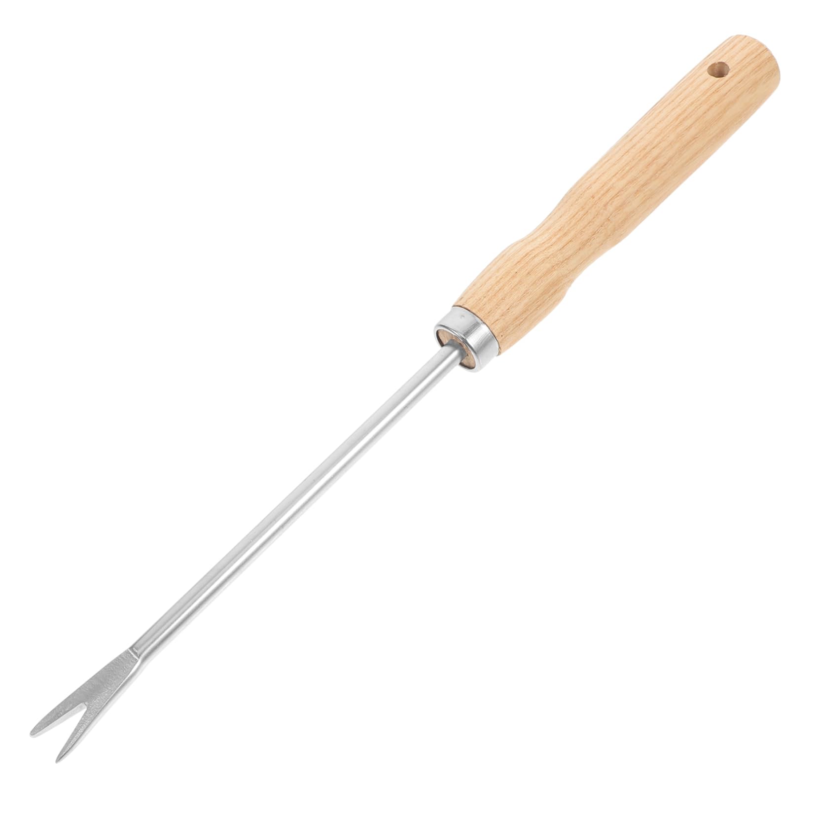 Veemoon Removal Tool Manual Puller Wooden Handle Dandelion Tool Easy to Store Ergonomic Grip