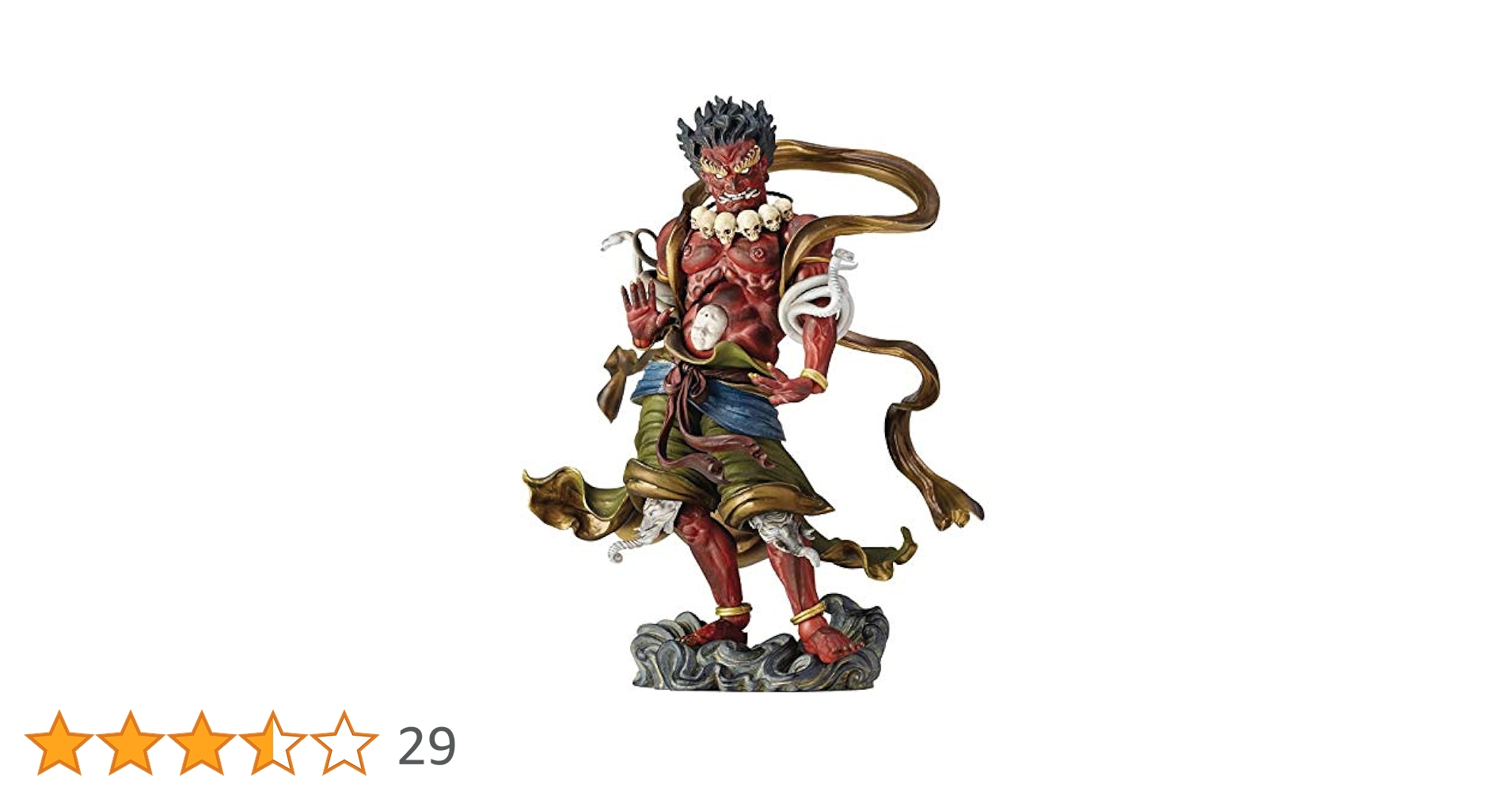 Amazon.co.jp: タケヤ式自在置物 深沙大将 全高約142mm PVC&ABS