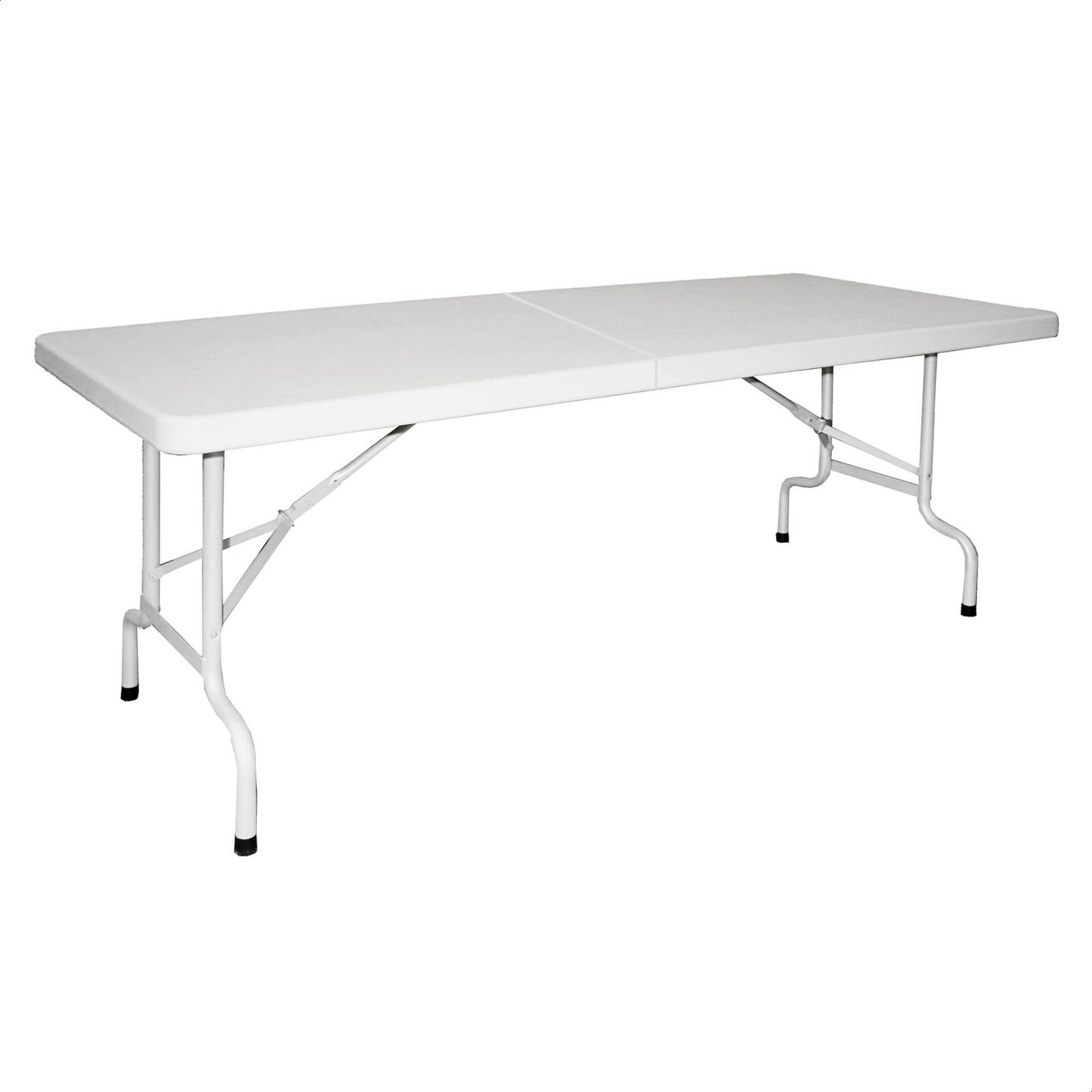 WELL HOME MOBILIARIO & DECORACIÓN Mesa Maleta Plegable de Estructura metálica 180cm x 75cm x 74cm