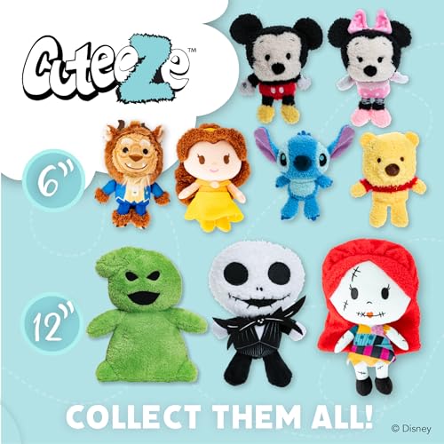 Image of Kids Preferred Disney Cuteeze Nightmare Before Christmas Jack Skellington Stuffed Animal Plush Toy - for Babies and Toddlers, Multicolor,6 inches