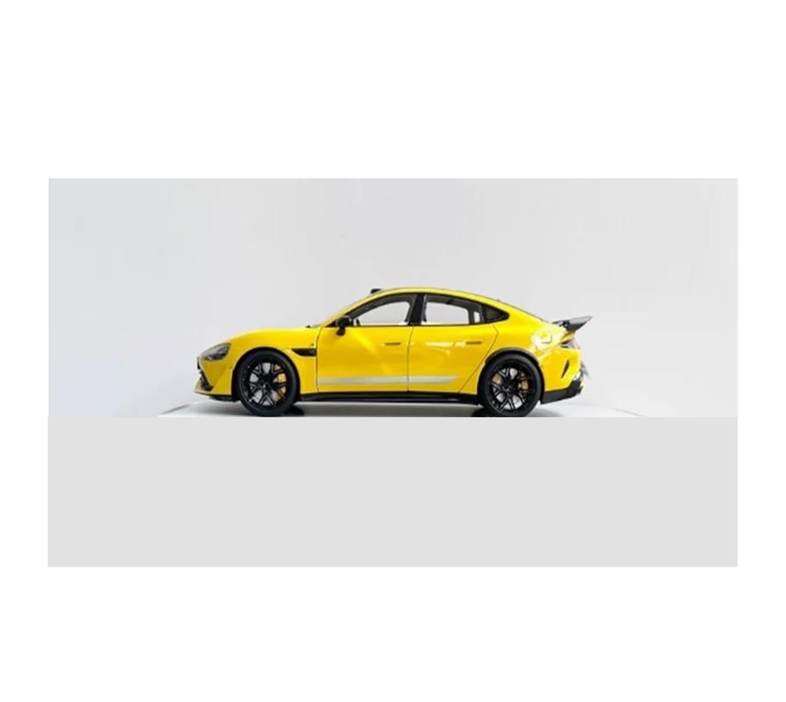 Metallo Scala Replica 1 18 Per XIAOMI Su7 Simulazione Lega Auto Modello Statico Souvenir Display Metallo Veicolo Giocattoli Giallo