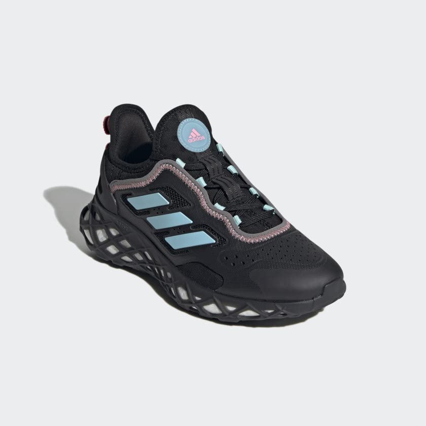 adidas Web Boost Shoes Kids', Grey, Size 6.5
