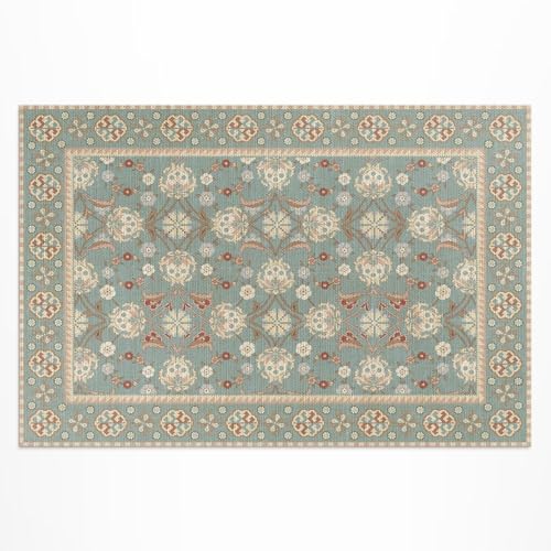 Tapis d'extérieur lavable en PVC pour protéger le sol du balcon - 2