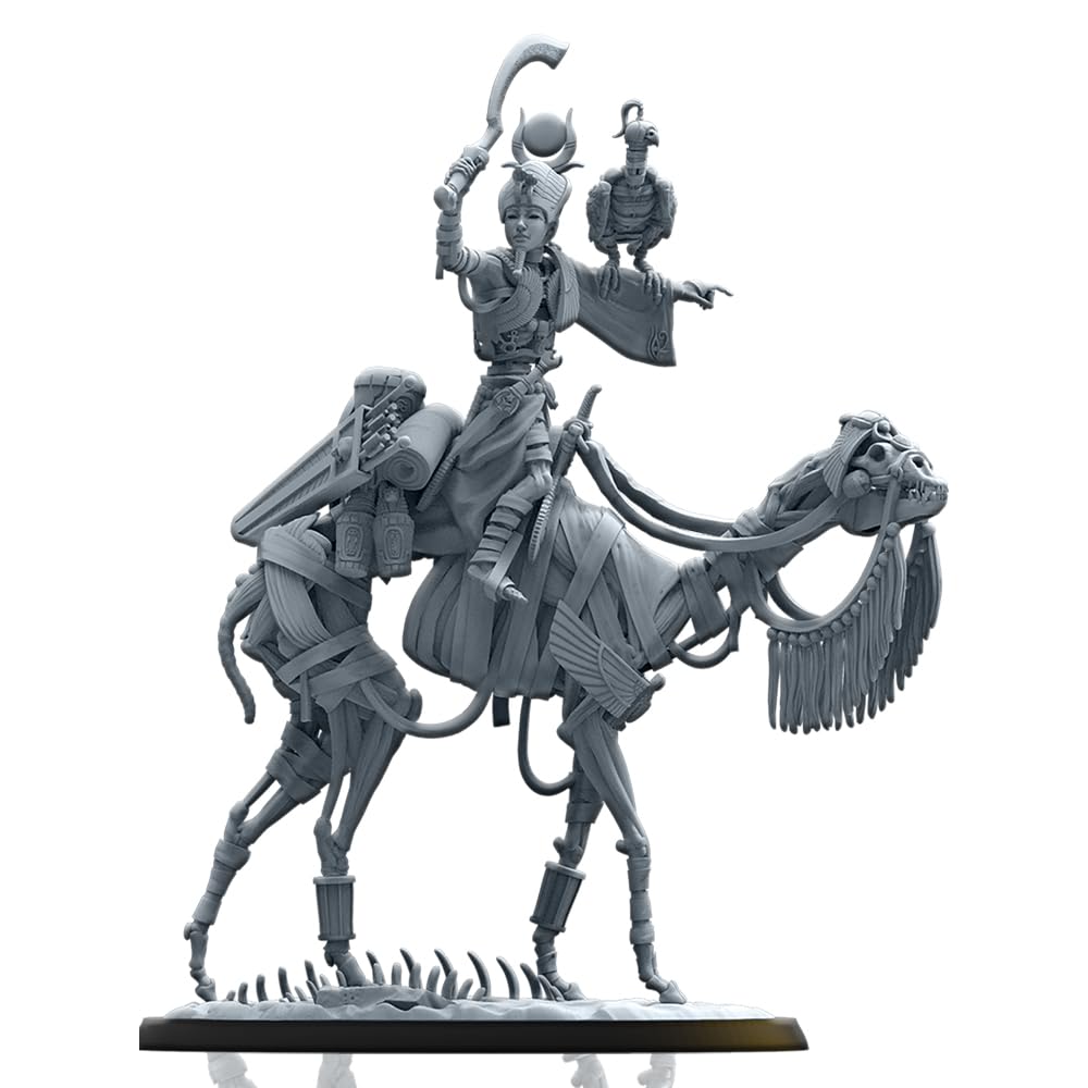 MiniMystique ForgeMalik The Undying Miniature Figure, 100% Resin - 120mm Tall