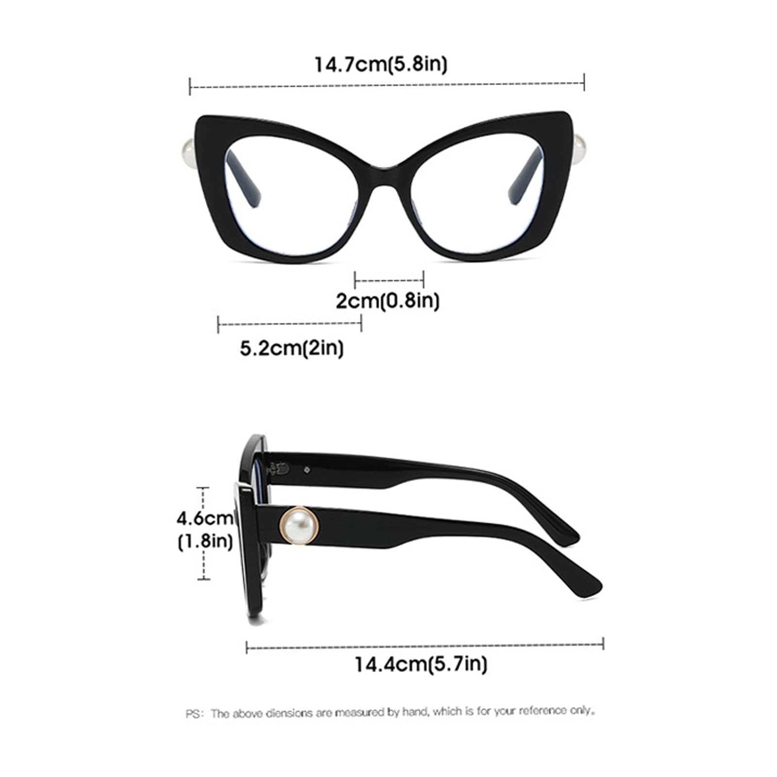 Occhiali da Vista da Donna Senza prescrizione, Occhiali da Vista alla Moda for Tutti i Giorni con Lenti | Montature for occhiali a montatura completa Occhiali finti leggeri for uomo e montature for occhiali da donna(GRAY BLUE)