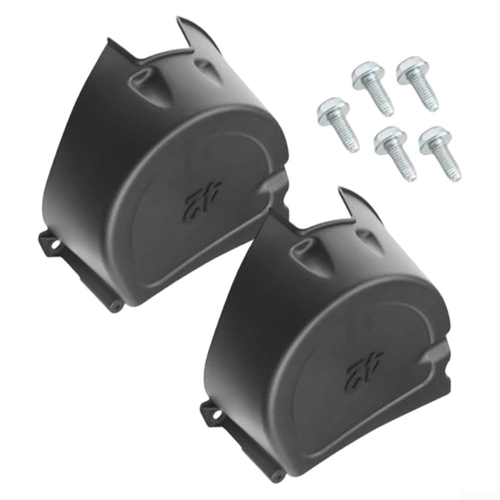 Kit di 7 cinghie di protezione per tosaerba John-Deere D130 D105 D125 D110 E130 E100 LA125, protezioni laterali sinistra e destra con viti, protegge le cinture da rocce e detriti, riduce i detriti