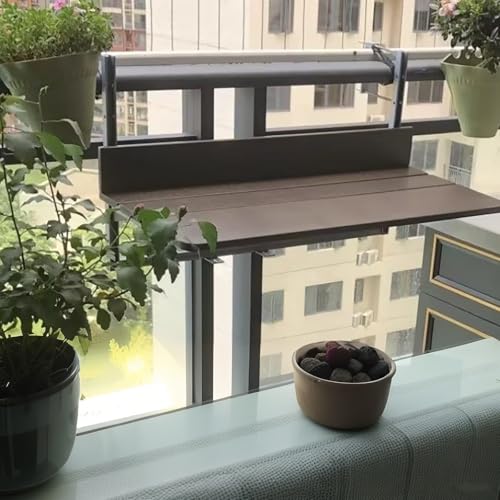 Tables d'appoint de jardin murales au design épuré pour balcon chic - 3
