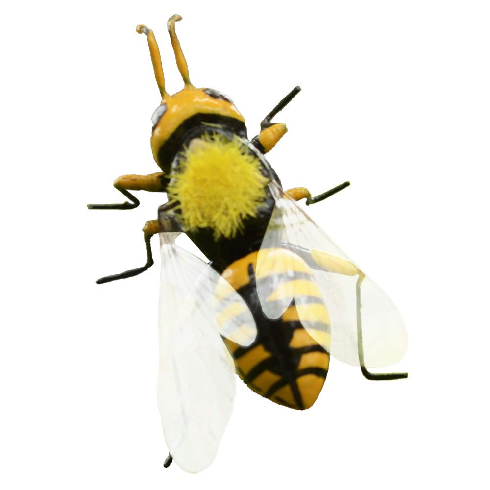 5 Stück Bienen-Figuren Aus Ton – Realistische Insekten-Deko Für Garten, Blumentöpfe & Deko