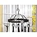 Gifts & Décor Metal 57070366 Small Hanging COOKWARE Holder, Black