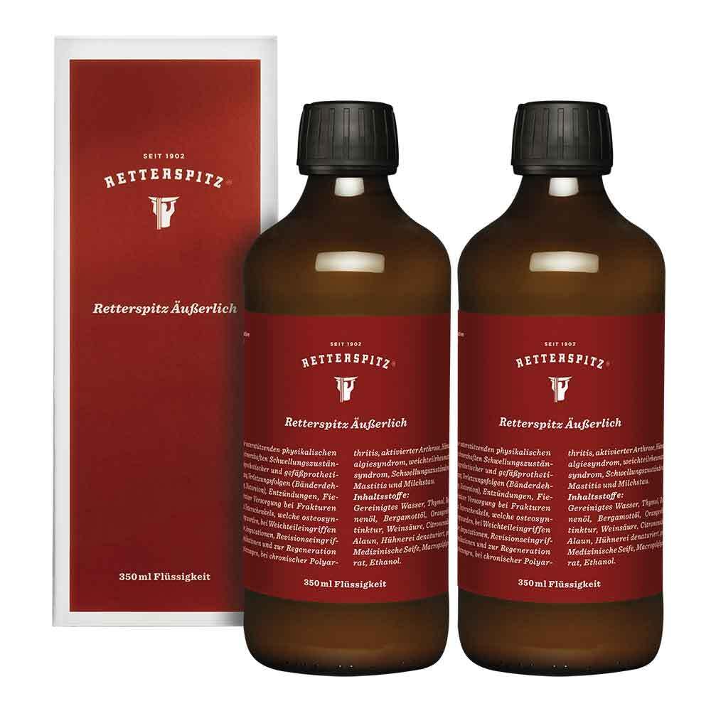 Retterspitz Äußerlich Spar-Set 2x350ml