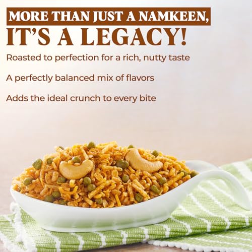 Image of PANCHI KA PETHA AUR DALMUT Cornflakes Mixture Namkeen 200g (Pack of 1) - Agra Special Indian Snack | Spicy, Tangy & Tasty | Perfect for Tea-Time & Munching