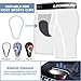 Legendfit Youth Boys Baseball Compression Shorts w/Cup Protector Athletic Sliding Underwear Football Lacrosse Cricket