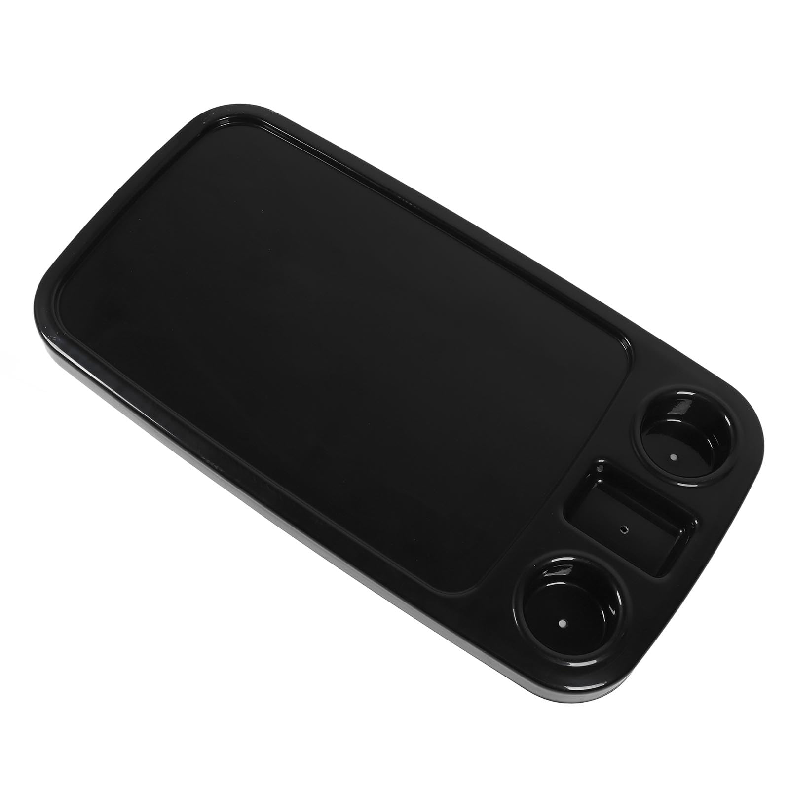 Aramox Piano Tavolo per Barca, ABS Impermeabile con Portabicchieri, Tavolo Marino Rimovibile per Pranzo e Lavoro su Yacht 860x460 Mm