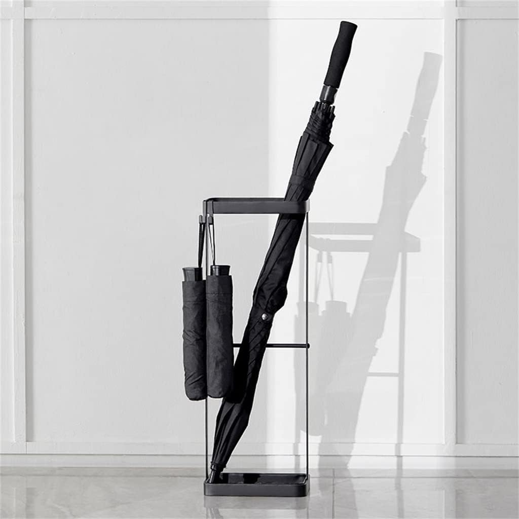 Retro Wrought Iron Household Umbrella Rack Storage Bucket Folding Umbrella Rack Commercial Umbrella Tube Nordic