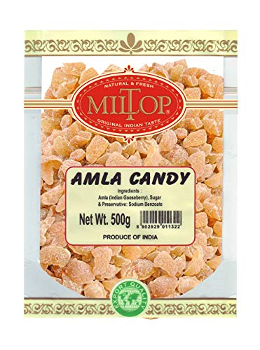 Image of Miltop Dried Amla Candy, 500g