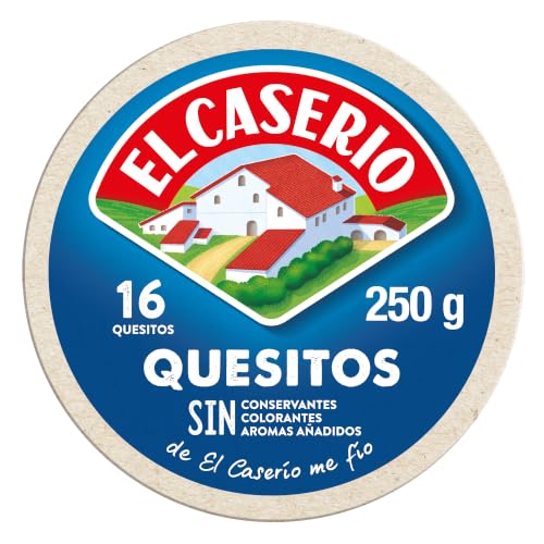 El Caserío Queso en Porciones 16 Ud, 250g