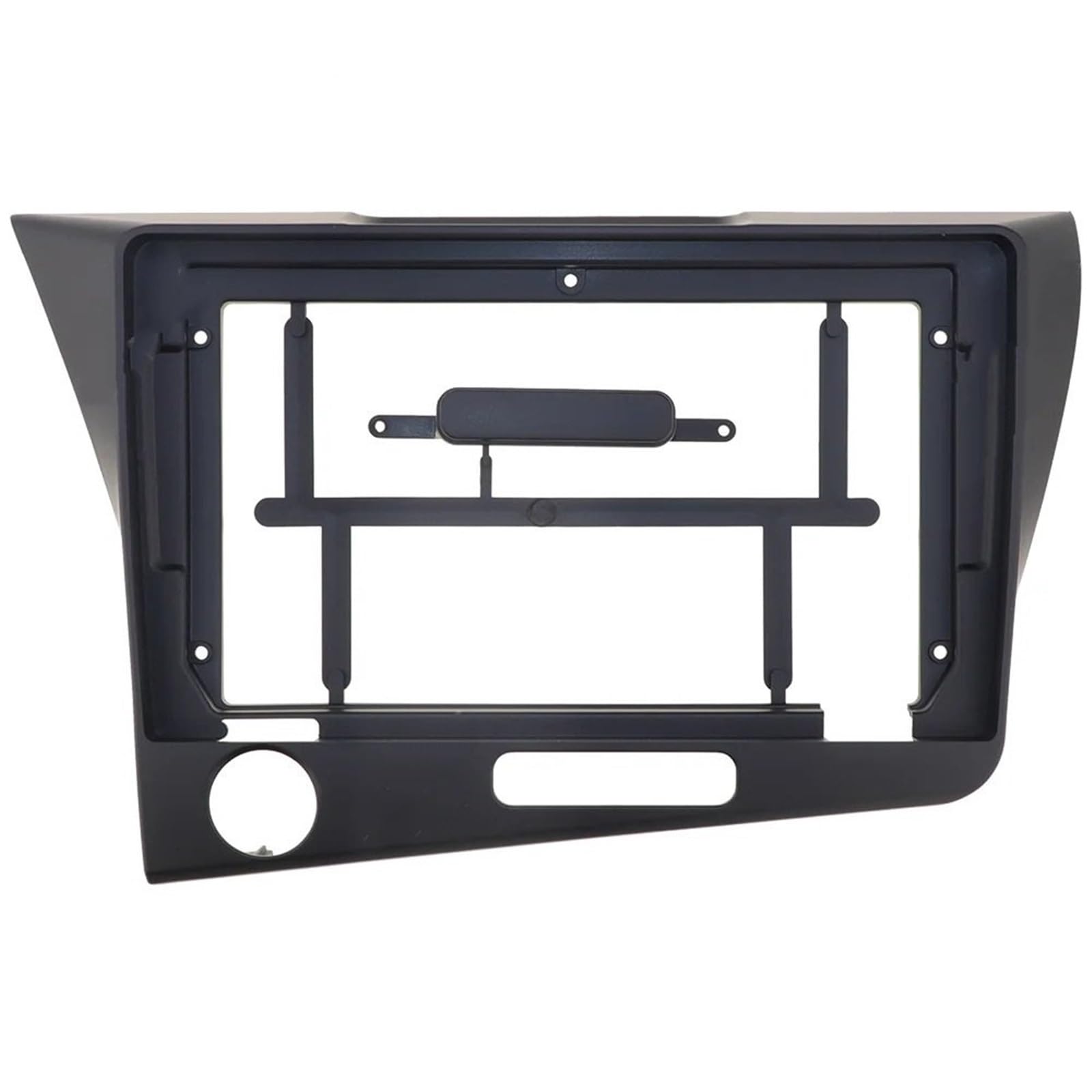 JKELPV Car Radio Frame Kit Fit For Honda CRZ CR-Z Car Frame Fascia Adapter Canbus Box Decoder Android Radio Dash Fitting Panel Kit Radio adapter(Only Frame LHD)