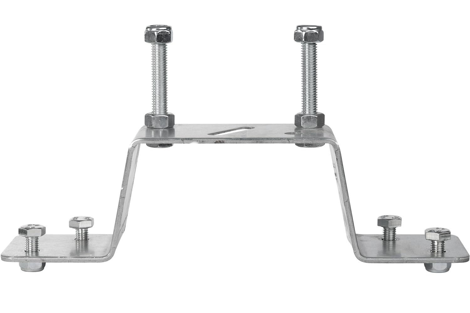 UNITRAILER Ersatzradhalterung für Pkw-Anhänger aus verzinktem Stahl, Universal Reserveradhalter für 4x100 und 5x112 Felgen, passend für Carplatform und Stark