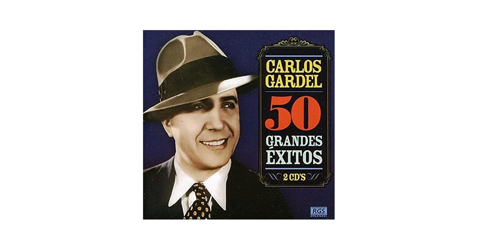 【中古CD】naje a Carlos Gardel／Ledesma Argentino GARDEL,CARLOS - 50 Grande Exitos - Amazon.com Music