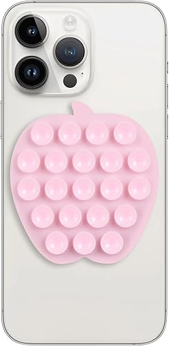 Miniatura 8 de Soporte de silicona para teléfono con ventosa, soporte para espejo para selfies y videos, soporte para accesorios de teléfono manos libres,