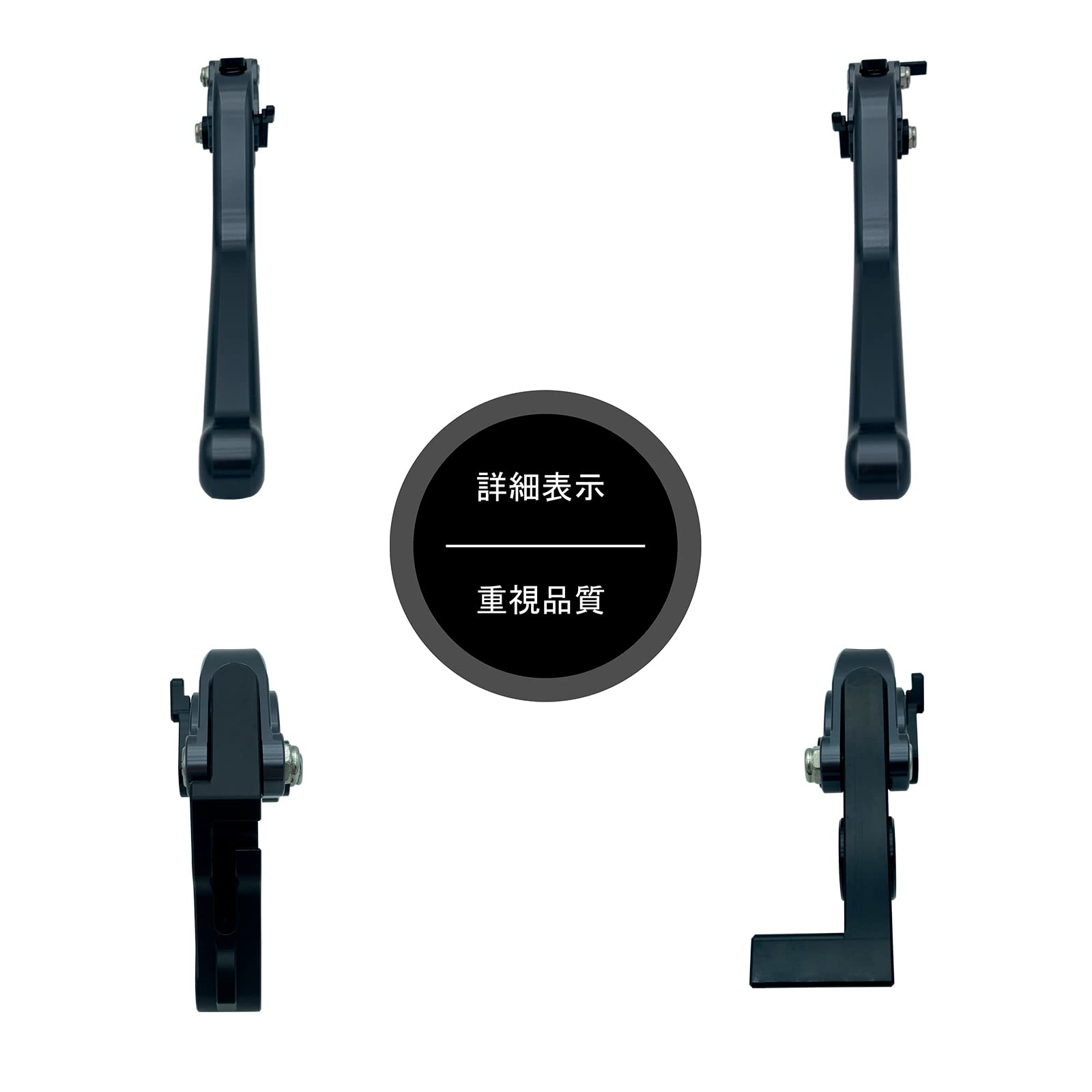 バイク クラッチブレーキレバー アルミニウム合金 改装部品 (チタン色, 172 Amazon.co.jp: バイク クラッチブレーキレバー アルミニウム合金 改装