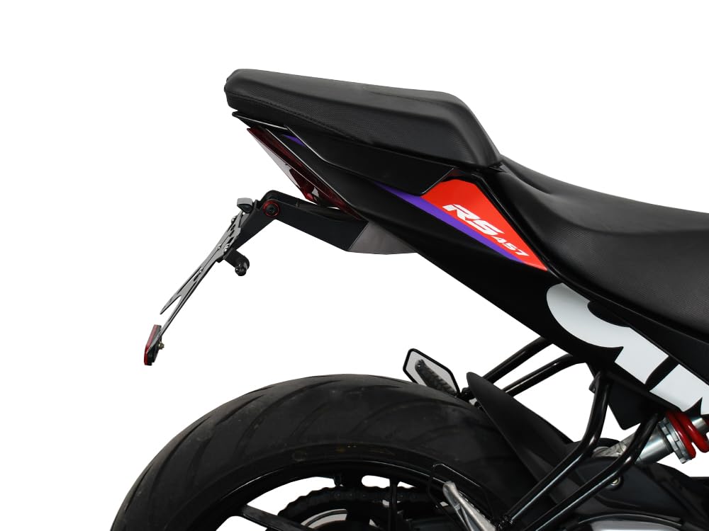 PORTATARGA SPORTIVO REGOLABILE per APRILIA RS 457 2024-2026 per frecce originali | SEPTAR