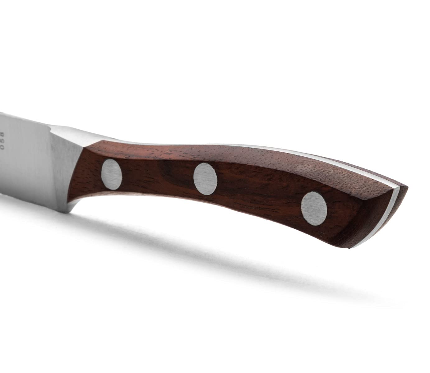 Arcos Coltello Da Sbuccio Serie Natura – Lama 70mm In Acciaio Inossidabile, Manico In Legno Di Palissandro, 20g, Lavabile In Lavastoviglie - 4