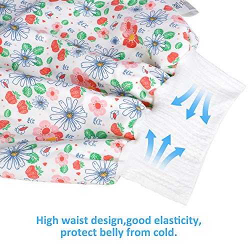 Image of 6 Packs Cotton Training Pants Reusable Toddler Potty Training Underwear for Boy and Girl 12M-5T