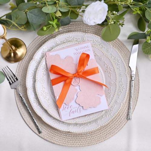 Image of Double Face Torrid Satin Ribbon 1 /2 inch X 50 Yards Polyester Torrid Ribbon for Gift Wrapping Very Suitable for Weddings Party Invitation Decorations and More
