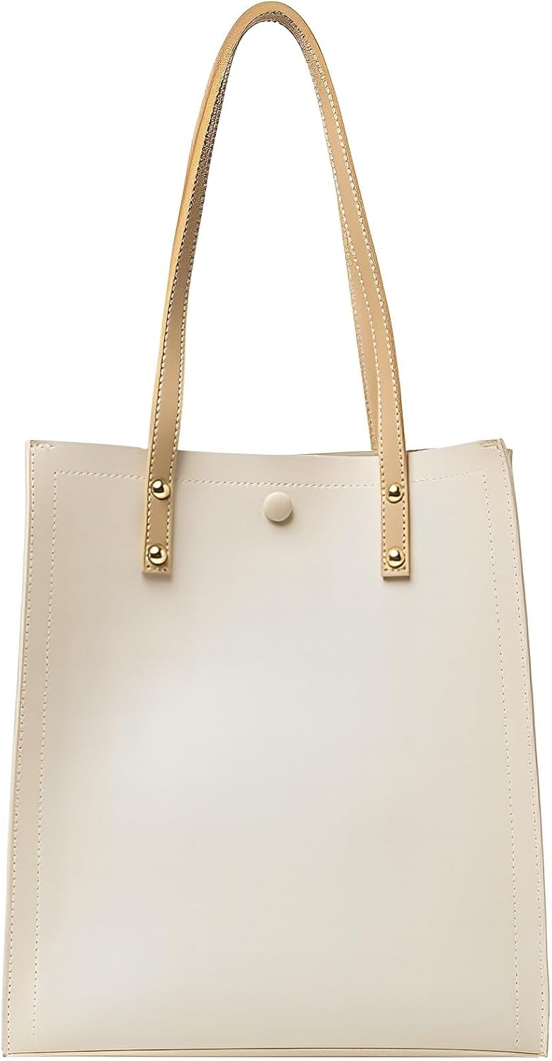 [マグノ] 大容量 レディース a4 トートバッグ 縦型 横型 ビジネスバッグ 通勤 通学 ポーチ付き 2点セット