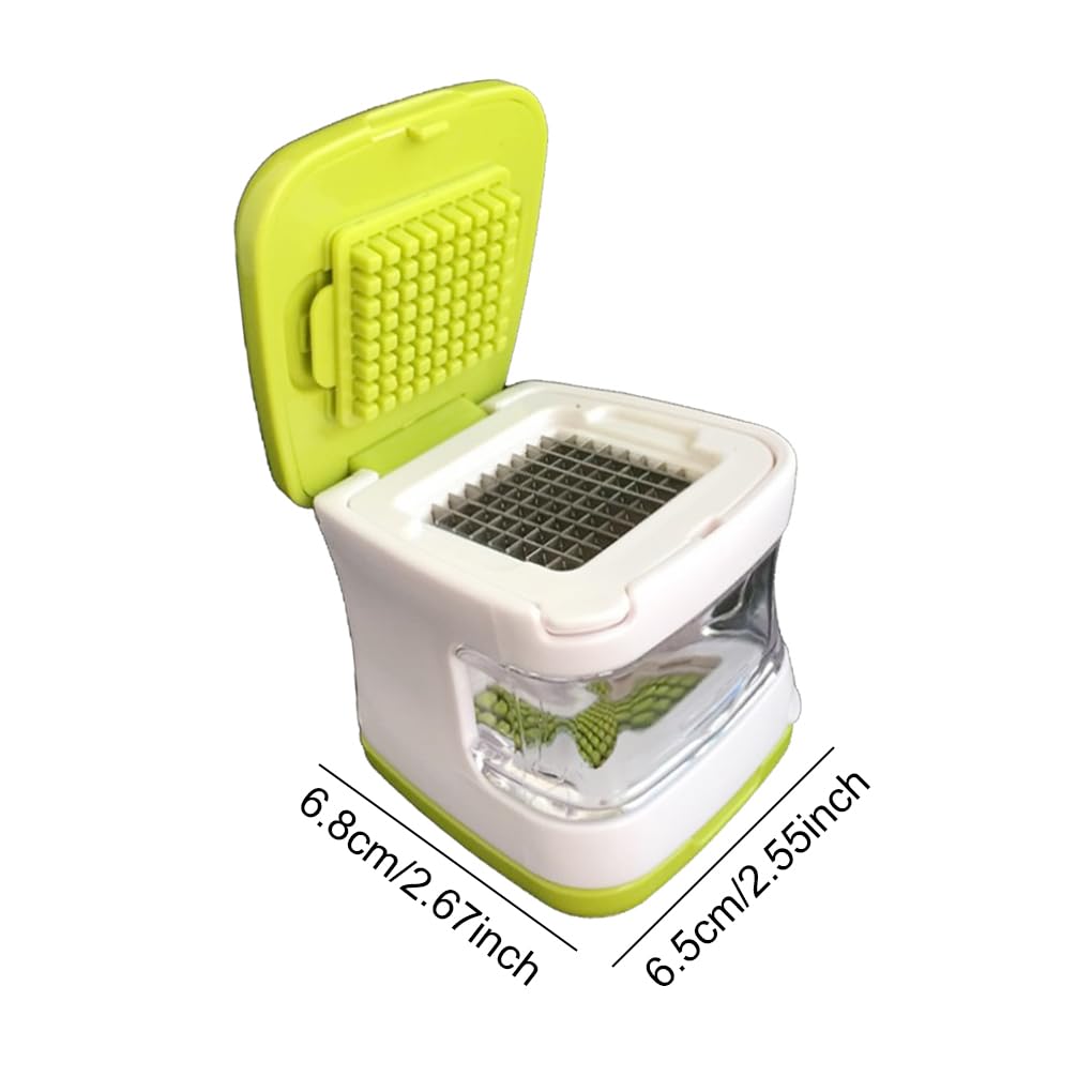 Juego de 10 cubos de acero inoxidable para prensar ajos, herramienta de cocina, trituradora manual con contenedor de almacenamiento, para cocinar en casa, restaurante