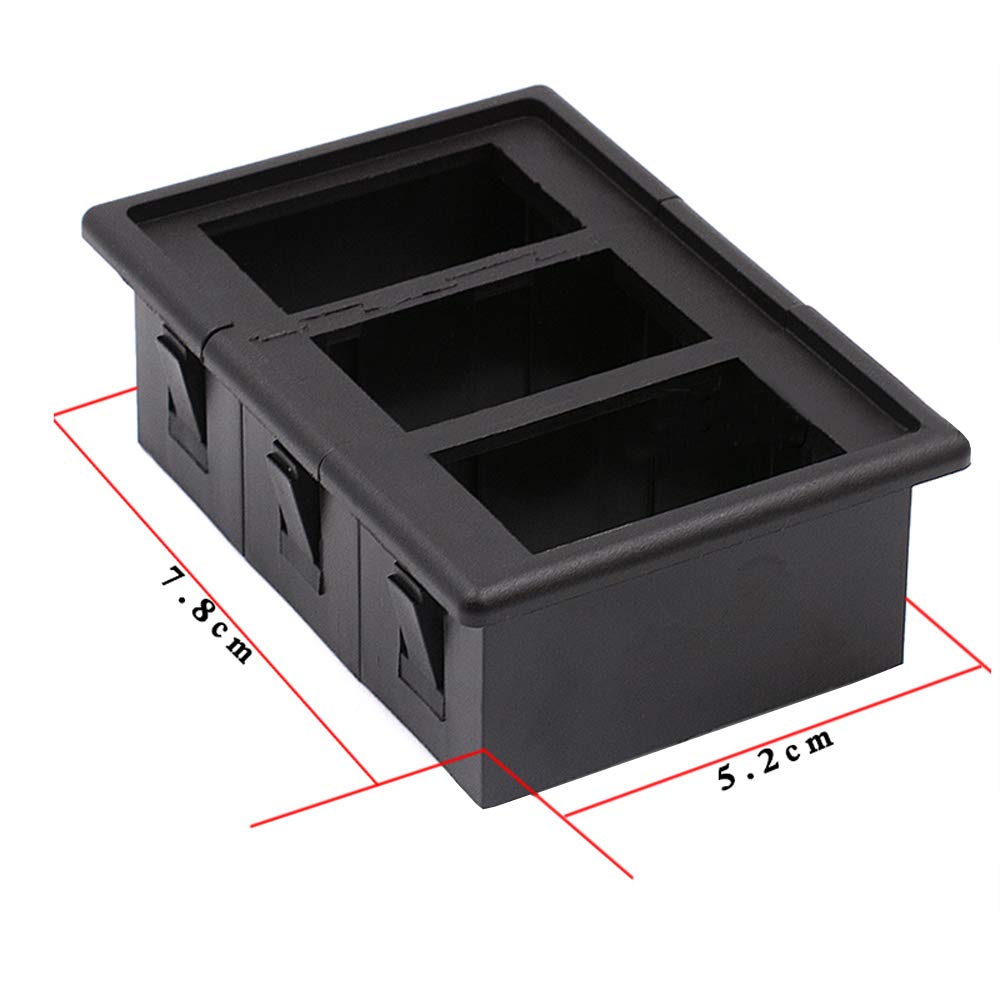 Mintice™ Interrupteur Commutateur à Bascule LED Bleu 4 Pin Pour