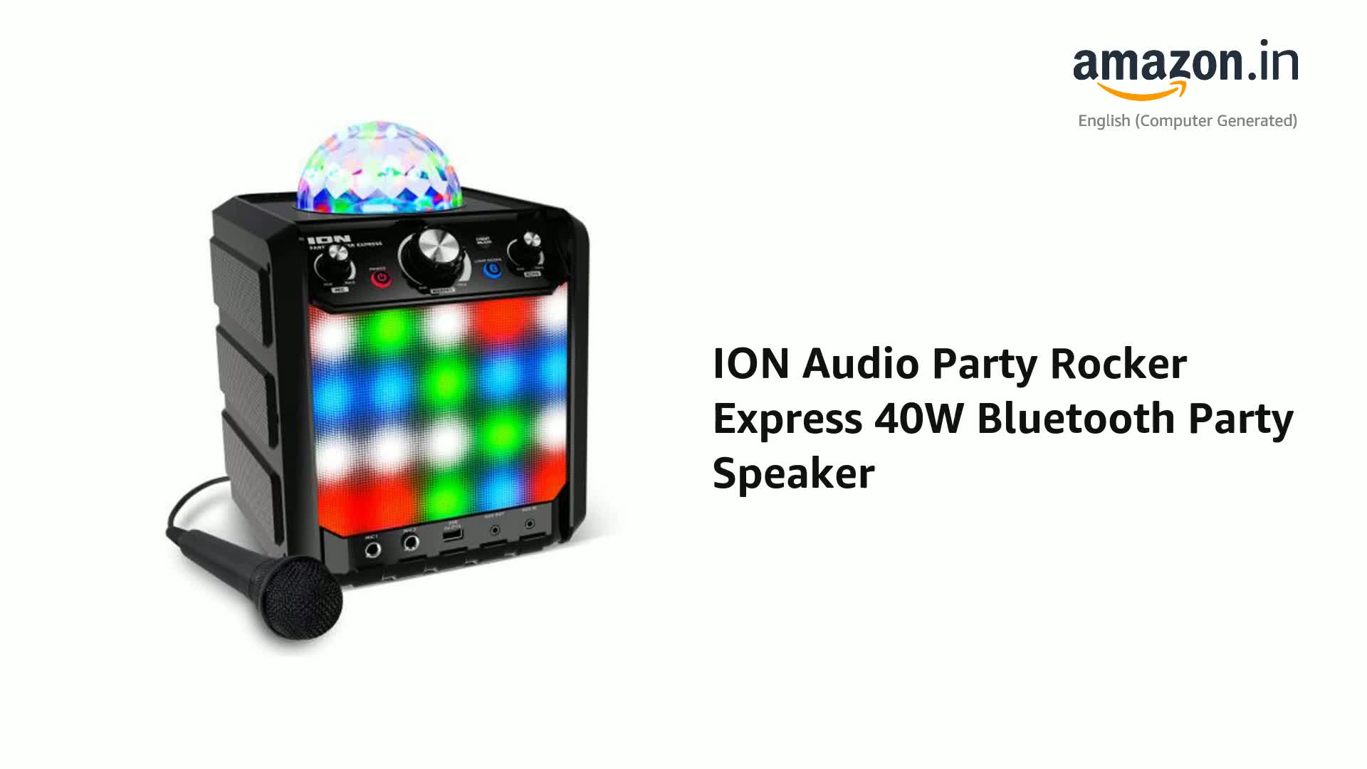 スピーカー・ウーファー ION PARTY ROCKER 製品情報：Party Rocker：ION AUDIO