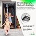 UnBugs Magnetic Screen Door - Fits Doors up to 34 x 82 Inches Max (Item Size 36 x 83) - Pet & Kid Friendly Self-Closing - Hands Free Magnet Closure - Bugs Out & Breeze In