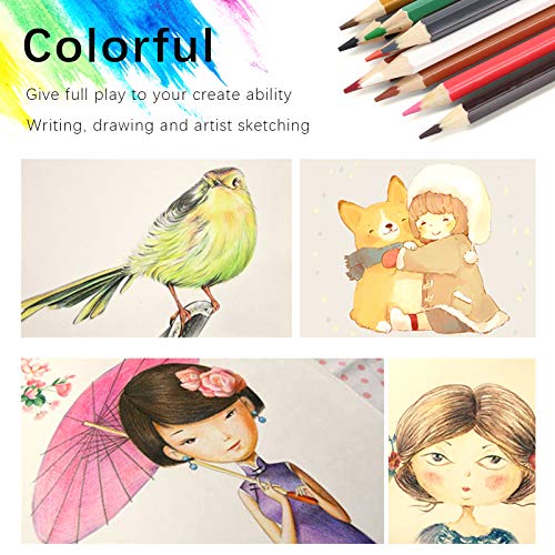 Set di matite acquerellabili - 48 colori, matite