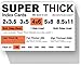 100 SUPER THICK index cards / 4"x6" / 14pt (0.014") 100lb / blank un-ruled / 97 white/note-cards post-cards flash-cards/extra heavy-weight duty, acid-free, 4 X 6 card stock