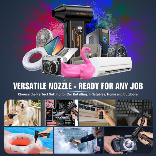 FRESMOL BC13 130000RPM Cordless Electric Air Duster - image 6
