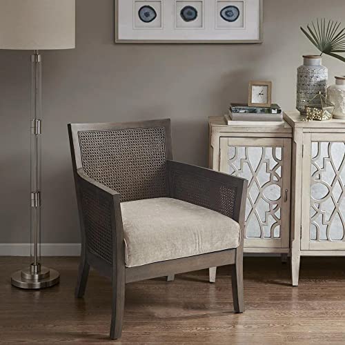 Sillón acento plegable crema miniatura 2