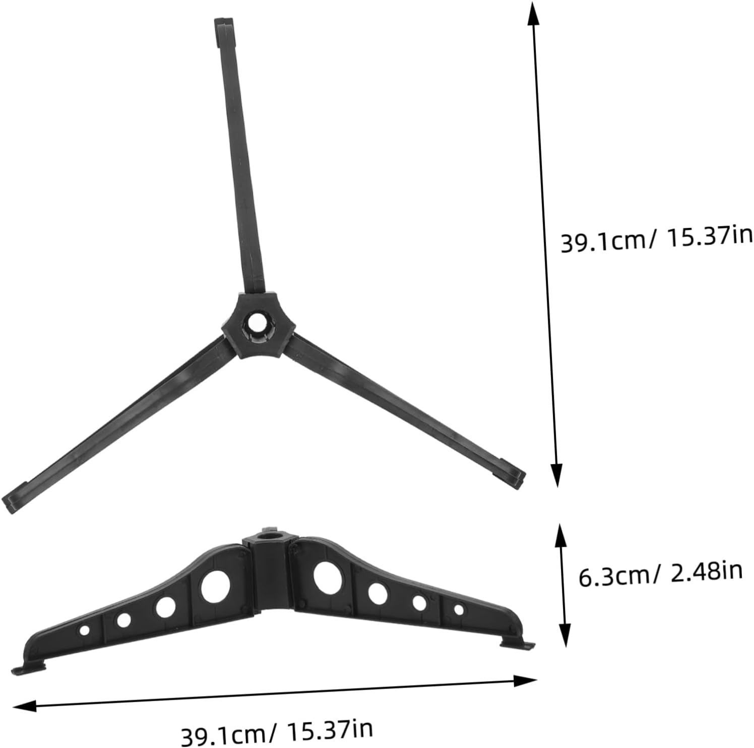 1pc Christmas Tree Base Holder Plastic Stand for Artificial Christmas Trees Easy Installation Stable Support for Holiday Decor