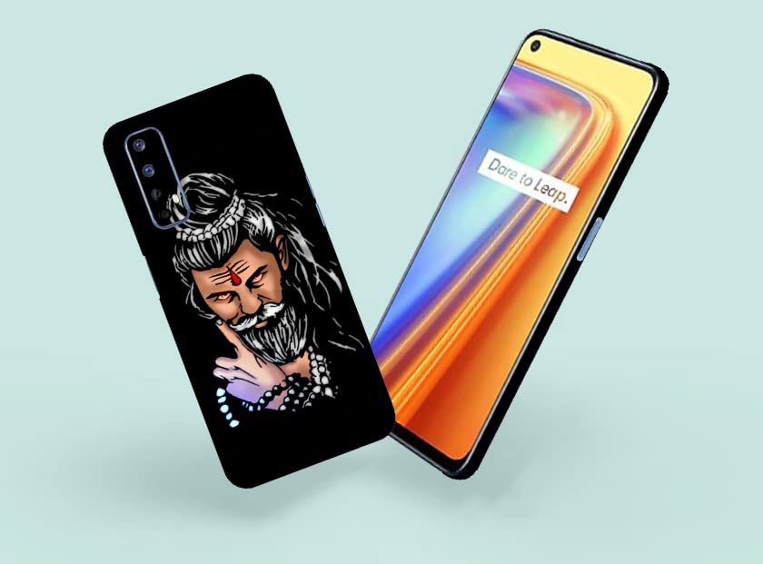 Image of Moochad Baba Skin Back Protector Film Ultra Thin Scratch Resistant Vinyl (Not Case and Cover) for Realme 7