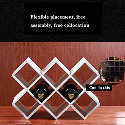 Soporte para botellas de vino blanco con 5 compartimentos miniatura 4