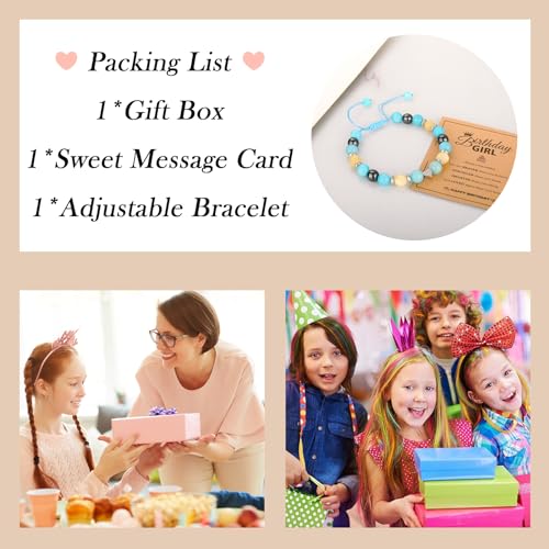 Gybver 202306604 Birthday Gifts For Teen Girls, Natural Stone Birthday Bracelet As Happy Birthday Gifts thumb #5