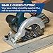 Kreg KMA4700-E Straight Edge Guide XL - 8 Ft - For Circular Saw - For Cross Cut & Rip Cut - Aluminum Guide Rails - Carpentry Tools & Accessories