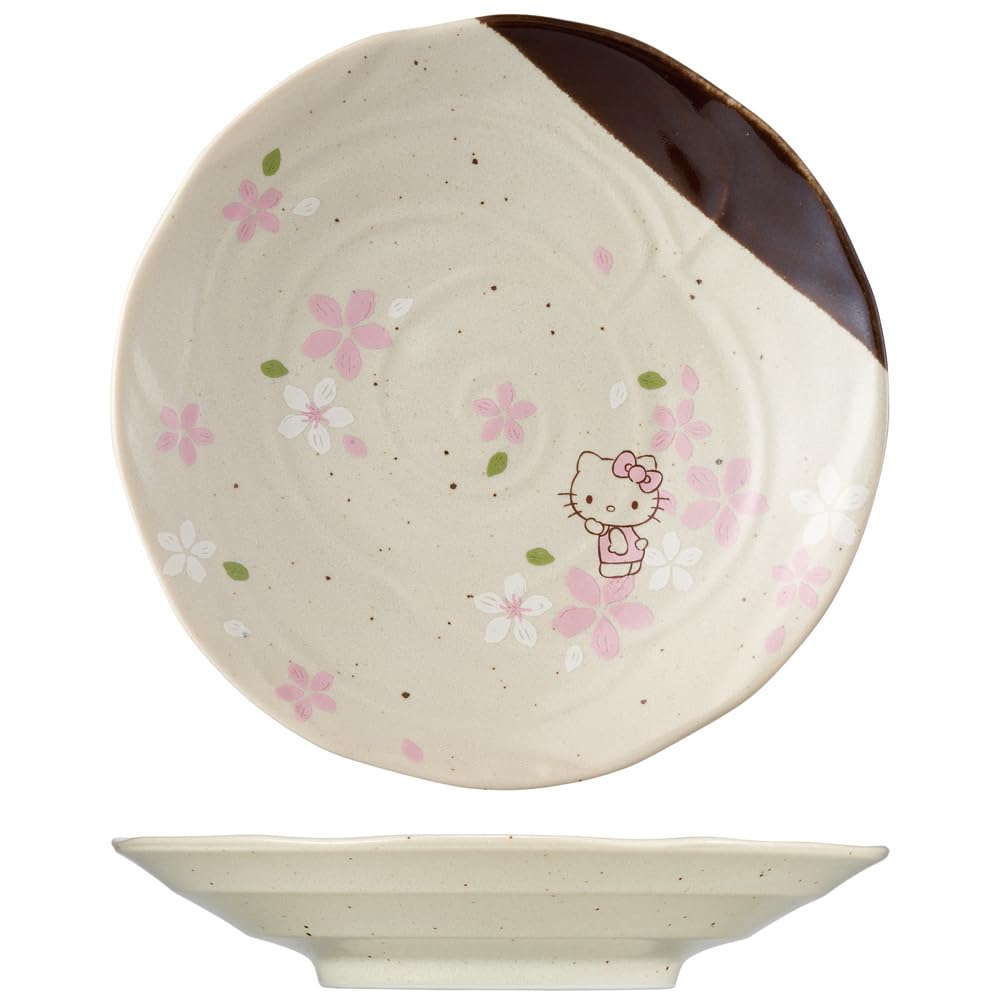 Skater CHMD1-A Mino Ware Kleiner Teller, Hello Kitty Sakura, Sanrio, 13,2 Cm - View #5