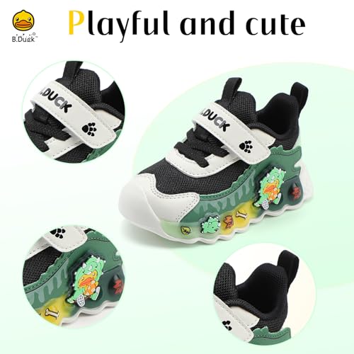 Toddler Shoes for Girl and Boy Kids Shoes Toddler Sneakers Girls Shoes [Cute Cartoon Duck] Toddler Running Shoes Toddler Sneakers for Toddler/Little Kid Shoes Size 6-124