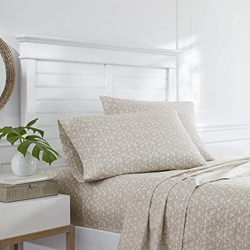 Southern Tide Home Sea Turtles Sheet Set, King, Gray